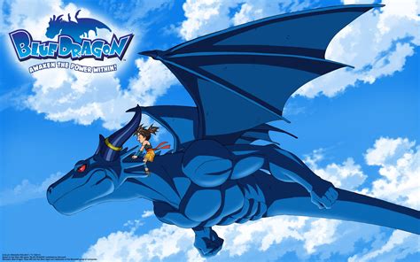 Blue Dragon Anime Wallpaper