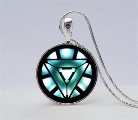 Avengers Iron Man Arc Reactor Necklace | Marvel jewelry, Mens jewelry ...