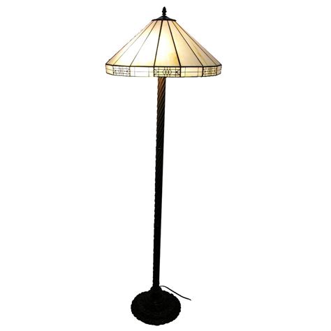 5' Tiffany - style Mission Floor Lamp - 224761, Lighting at Sportsman's Guide