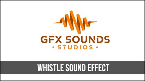 Whistle Sound Effect - YouTube