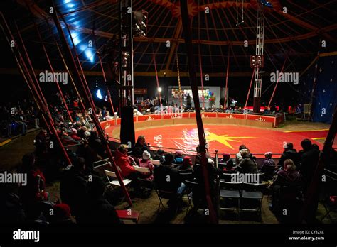 Circus tent interior hi-res stock photography and images - Alamy