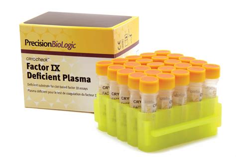 Factor IX Deficient Plasma - Precision BioLogic