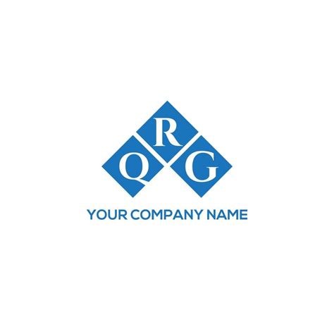 QRG letter logo design on white background. QRG creative initials letter logo concept. QRG ...