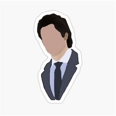 "Damon Salvatore Outline" Sticker for Sale by thebestzara | Redbubble