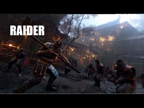 FOR HONOR RAIDER GUIDE! MOVESET ABILITIES STRATEGY - YouTube