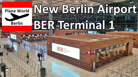 Flughafen Berlin Brandenburg Terminal 1 Abflug