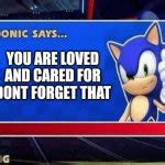 Sonic Says Meme Generator - Imgflip