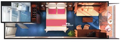 Norwegian Jewel Mini-Suite Stateroom