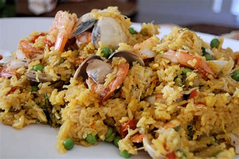 Saffron Seafood Paella – Kitchen Belleicious