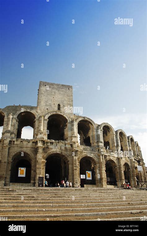 Arles Amphitheatre, France Stock Photo - Alamy