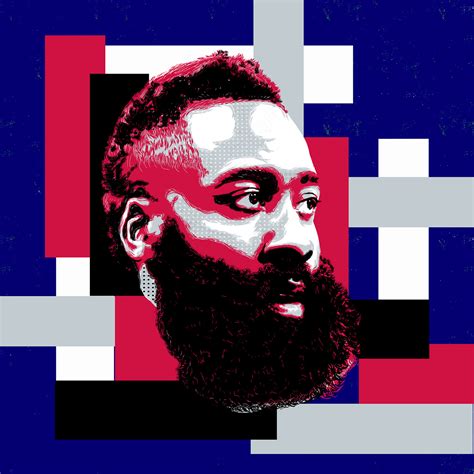 JAMES HARDEN ILLUSTRATION on Behance