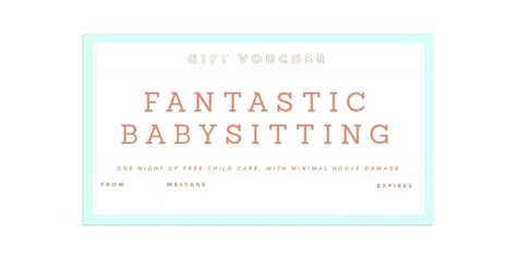 Babysitting Coupon - 15+ Examples, Illustrator, Design, Word, Pages, Photoshop, Publisher