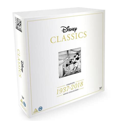 Disney Classics Complete DVD Box Set 1937-2018 | Classic disney, Disney classics collection ...