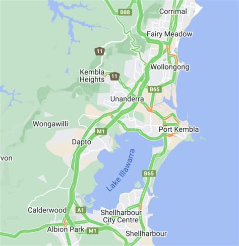 Night closures of the M1 from Figtree to Dapto