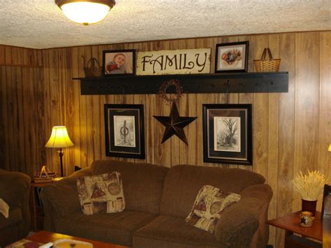 Rustic Wood Panel Living Room Design 18 | Wood panel walls, Wood ...