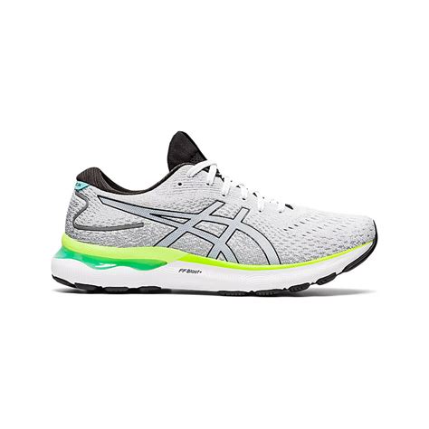 ASICS ASICS Gel-Nimbus 24 White Black Lime Green 1011B359-100 from 112,00