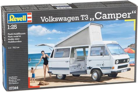 Revell 1:25 Scale Volkswagen T3 Camper Model Kit