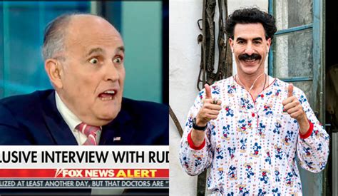 Rudy Giuliani (Borat 2): Razzies favorite for Worst Supporting Actor ...