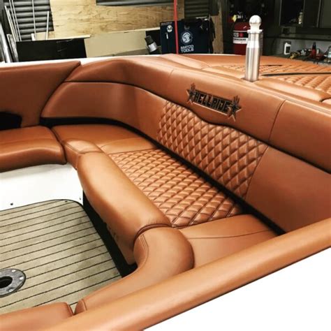 Beautiful boat upholstery | Boat covers | Boat seats | Boat interiors