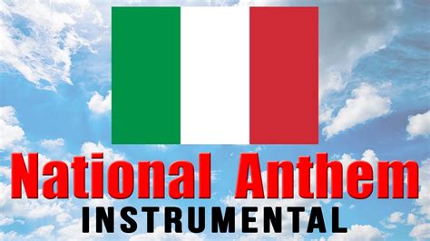 Italy National Anthem Instrumental - YouTube