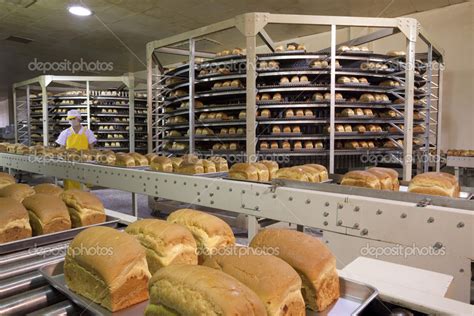 Bread-making factory — Stock Photo © jackchen #17591113