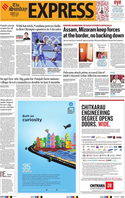 The Indian Express Chandigarh Newspaper - Get your Digital Subscription