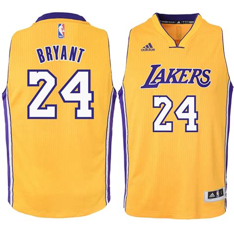 Kobe Bryant Los Angeles Lakers Youth Gold Swingman Basketball Jersey