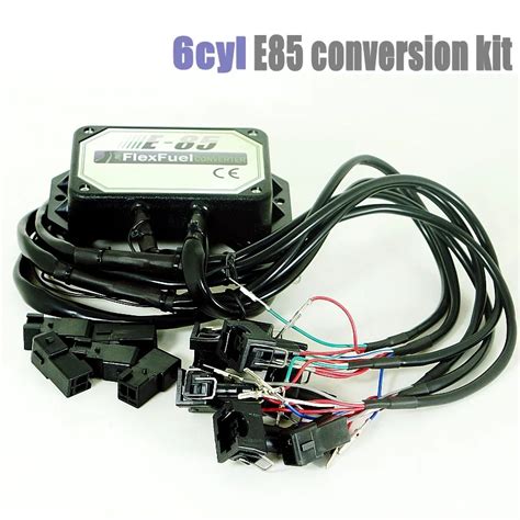 6 Cylinder E85 conversion kit Flex Fuel ethanol alternative fuel with Cold Start Asst ...