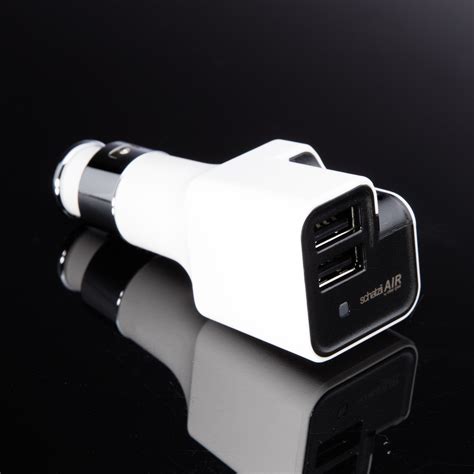 Air Ionic Car Air Purifier + Dual USB Car Charger - Schatzii - Touch of Modern