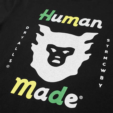 Human Made Front Logo Tee Black | END. (UK)