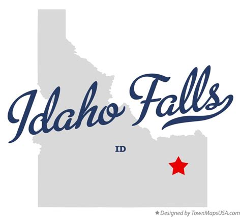 Map of Idaho Falls, ID, Idaho