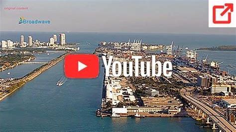 PortMiami Cruise Terminal Live HD Cam, Miami, FL PortMiami Live HD Webcam, Miami, FL