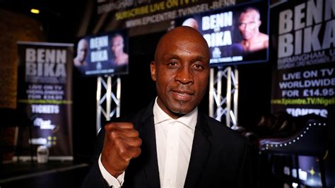 Nigel Benn: Former boxing champion hopes comeback at 55 will 'gain ...