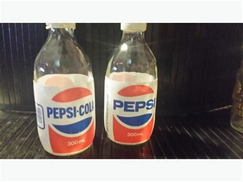 Vintage 80s Pepsi pepsi-cola 300 ml glass bottle like new West Regina ...