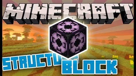 Minecraft Structure Block Bedrock Edition