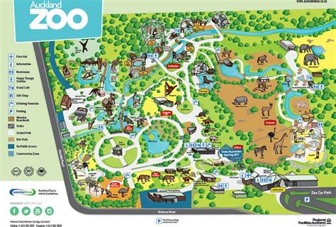 Zoo map, Zoo project, London zoo