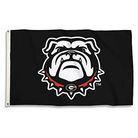 NCAA Georgia Bulldogs Flag with Grommets - 3 x 5 ft., 1 - Kroger