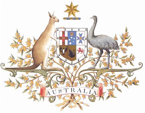 Armorial bearings to the Commonwealth of Australia - Floral Emblems ...