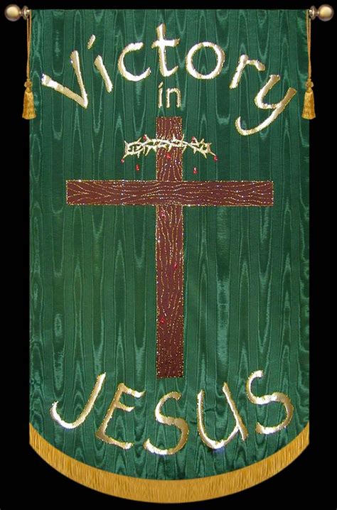 Victory in Jesus - Christian Banners for Praise and Worship