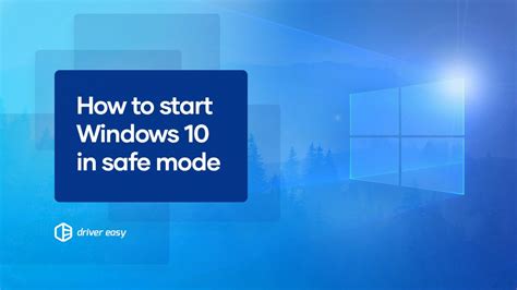 How To Safe Boot Windows 10 - Ohare Whouse