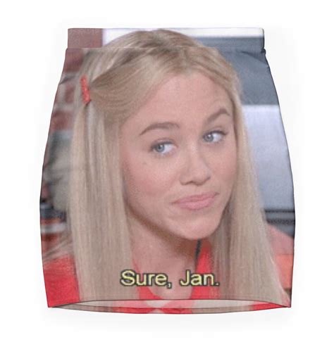 "''Sure, Jan'' - The Brady Brunch" Pencil Skirts by chickenugget | Redbubble