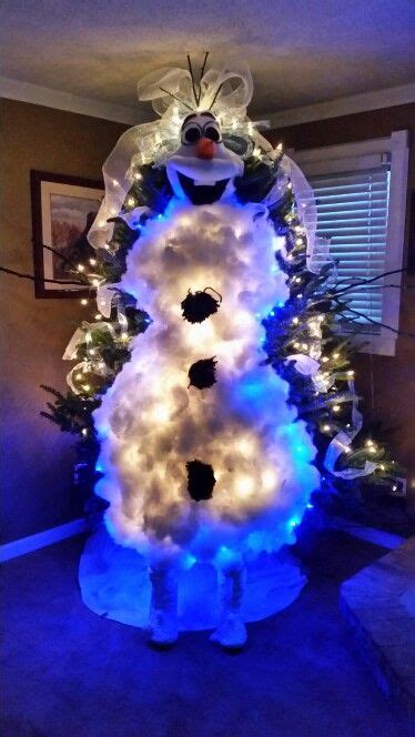 OLAF Christmas Tree created by Two Chicks and a Trunk | Hanukkah wreath, Christmas, Hanukkah