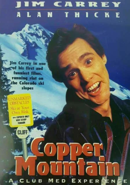 COPPER MOUNTAIN DVD Jim Carrey Movie 1983 Very Rare Alan Thicke Comedy - AUST R4 £21.66 ...