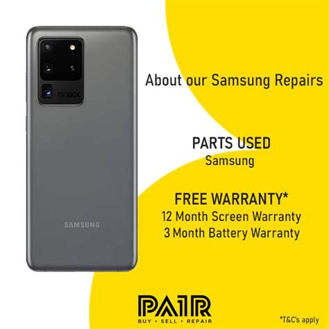 Book Samsung Galaxy S21 Ultra Battery Replacement Online | PAIR Mobile