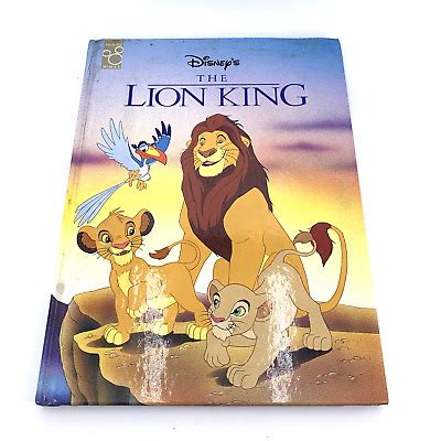 THE LION KING Book Disney Classic Storybook Simba 1994 HC $16.14 ...