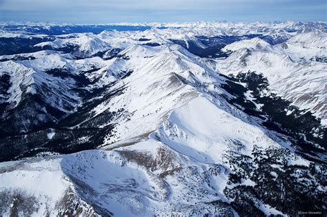 Sawatch Winter Aerial | Collegiate Peaks Wildernness Area, Colorado ...