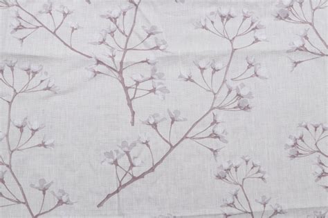 1.25 Yards Old World Weavers Blossom Printed Linen Drapery Fabric in Samite