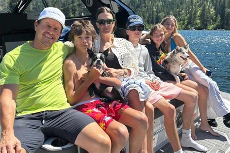 Mark Wahlberg Celebrates Wife Rhea's 45th Birthday with Kids in Family Boat Outing: '45 Is Giving'