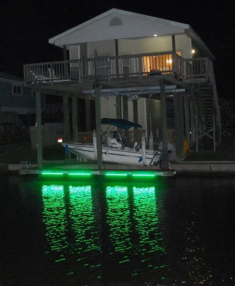 Green Led Marine Dock Lights - About Dock Photos Mtgimage.Org