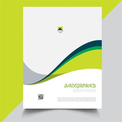 Brochure, poster, flyer, pamphlet, magazine, cover design with space ...